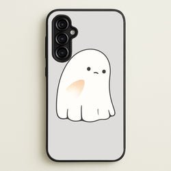 Sad Ghost Halloween  -  Phone Case for Galaxy A54
