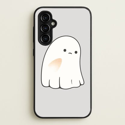 Sad Ghost Halloween  -  Phone Case for Galaxy A54