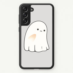 Sad Ghost Halloween  -  Phone Case for Galaxy S21FE