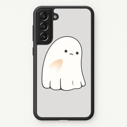 Sad Ghost Halloween  -  Phone Case for Galaxy S21FE