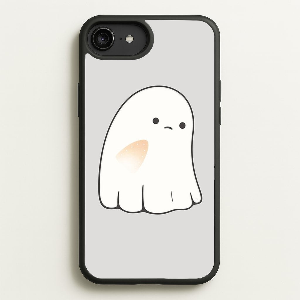 Sad Ghost Halloween  -  Phone Case for iPhone 6 Plus / 7 Plus / 8 Plus