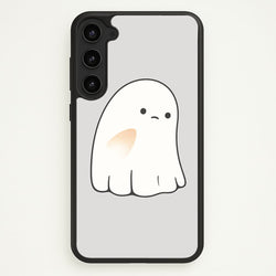 Sad Ghost Halloween  -  Phone Case for Galaxy S23