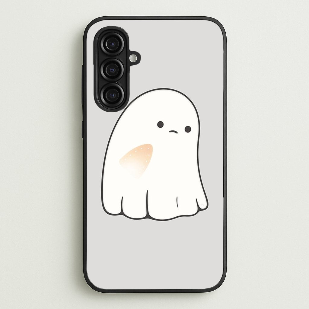 Sad Ghost Halloween  -  Phone Case for Galaxy A16