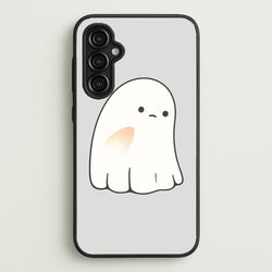 Sad Ghost Halloween  -  Phone Case for Galaxy A14