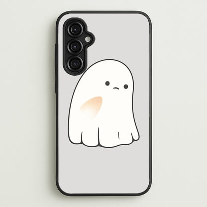 Sad Ghost Halloween  -  Phone Case for Galaxy A14