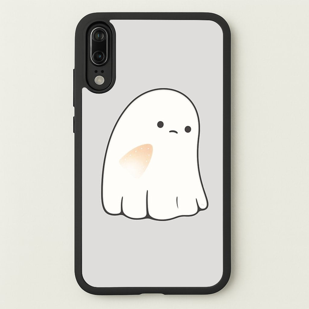 Sad Ghost Halloween  -  Phone Case for Huawei P20