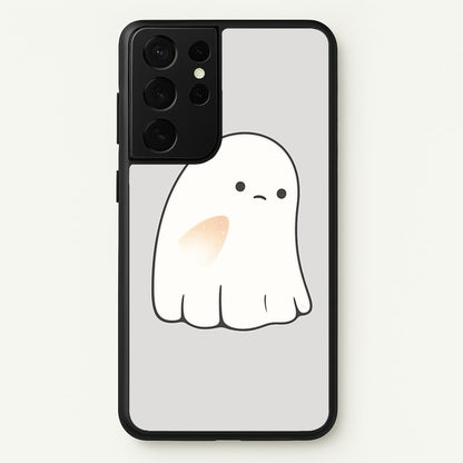Sad Ghost Halloween  -  Phone Case for Galaxy S21 Ultra