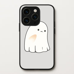 Sad Ghost Halloween  -  Phone Case for iPhone 15 Pro