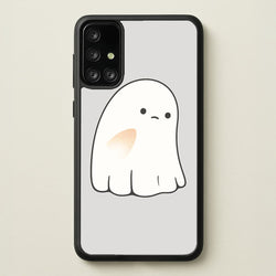 Sad Ghost Halloween  -  Phone Case for Galaxy A71