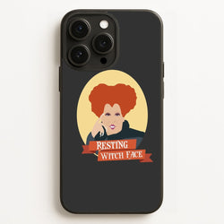 Resting Witch Face - Hocus Halloween  - Halloween Phone Case for iPhone 16 Pro Max