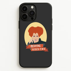 Resting Witch Face - Hocus Halloween  - Halloween Phone Case for iPhone 13 Pro Max