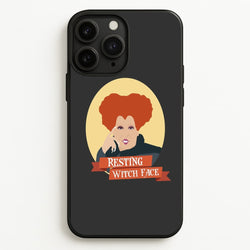 Resting Witch Face - Hocus Halloween  - Halloween Phone Case for iPhone 11 Pro Max