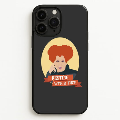 Resting Witch Face - Hocus Halloween  - Halloween Phone Case for iPhone 11 Pro Max