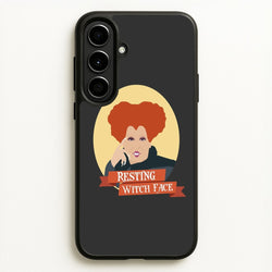 Resting Witch Face - Hocus Halloween  - Halloween Phone Case for Galaxy A56