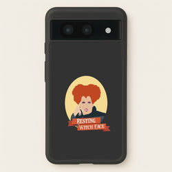 Resting Witch Face - Hocus Halloween  - Halloween Phone Case for Google Pixel 8a