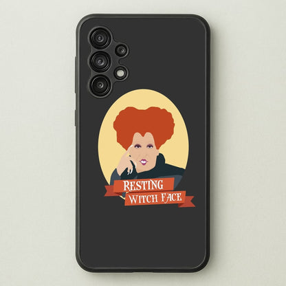Resting Witch Face - Hocus Halloween  - Halloween Phone Case for Galaxy A13
