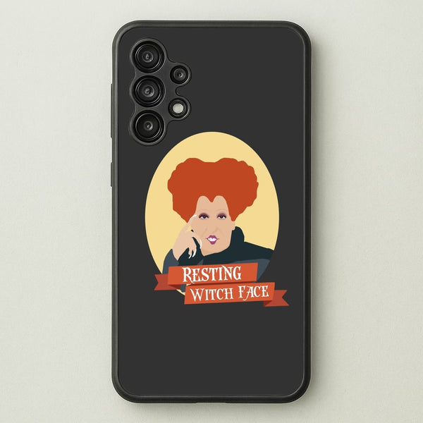Resting Witch Face - Hocus Halloween  - Halloween Phone Case for Galaxy A13