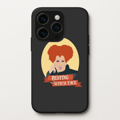 Resting Witch Face - Hocus Halloween  - Halloween Phone Case for iPhone 14 Pro
