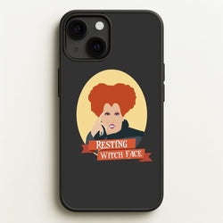Resting Witch Face - Hocus Halloween  - Halloween Phone Case for iPhone 13