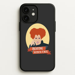 Resting Witch Face - Hocus Halloween  - Halloween Phone Case for iPhone 11
