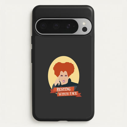 Resting Witch Face - Hocus Halloween  - Halloween Phone Case for Google Pixel 9 Pro XL