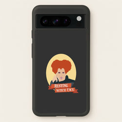 Resting Witch Face - Hocus Halloween  - Halloween Phone Case for Google Pixel 8 Pro