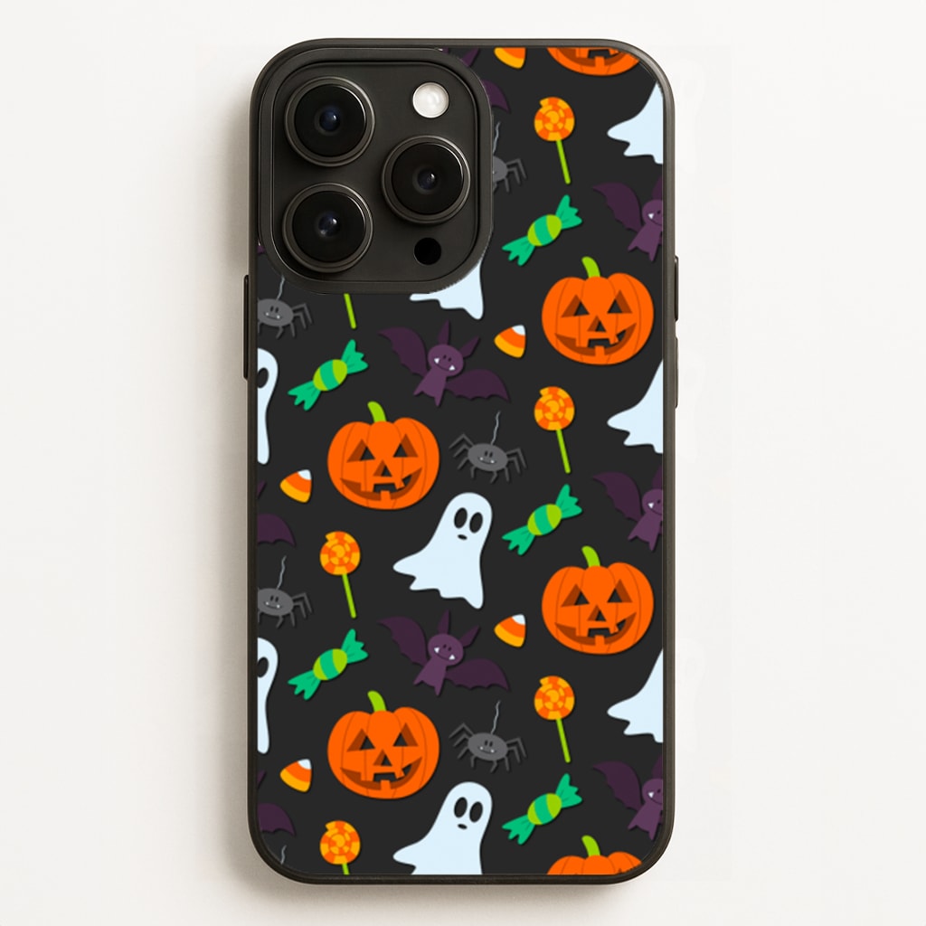 Colourful Halloween Pattern  -  Phone Case for iPhone 16 Pro Max