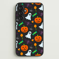 Colourful Halloween Pattern  -  Phone Case for Galaxy S23FE