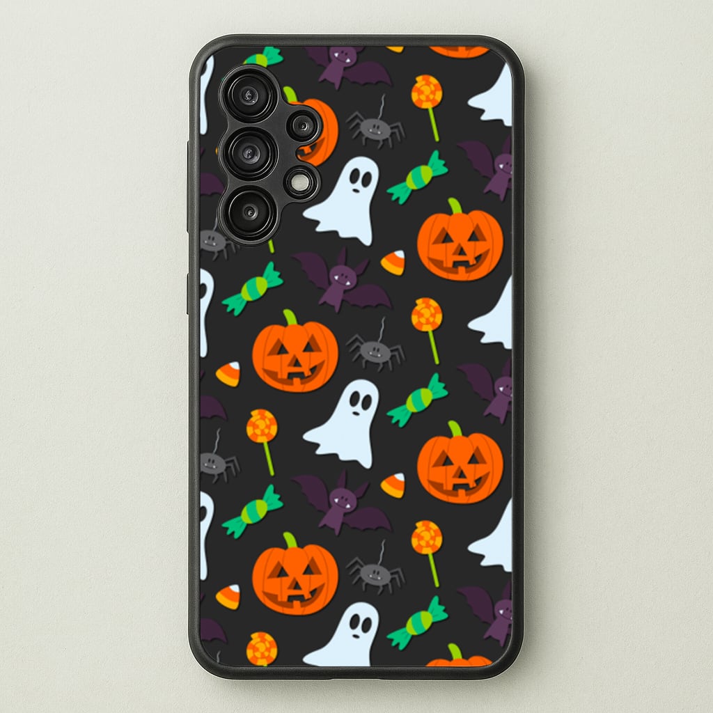 Colourful Halloween Pattern  -  Phone Case for Galaxy A13