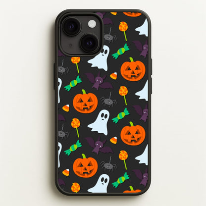 Colourful Halloween Pattern  -  Phone Case for iPhone 13