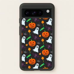 Colourful Halloween Pattern  -  Phone Case for Google Pixel 8 Pro
