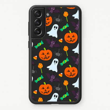 Colourful Halloween Pattern  -  Phone Case for Galaxy S21FE