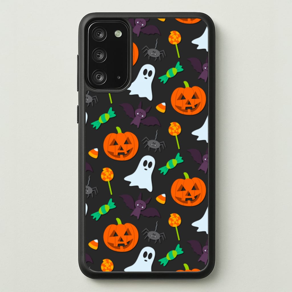 Colourful Halloween Pattern  -  Phone Case for Galaxy Note 20