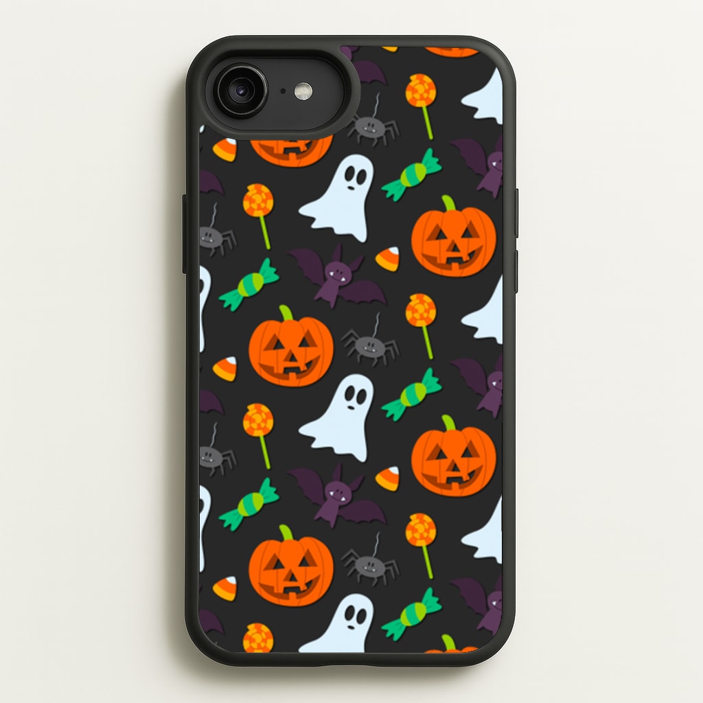 Colourful Halloween Pattern  -  Phone Case for iPhone 6 Plus / 7 Plus / 8 Plus