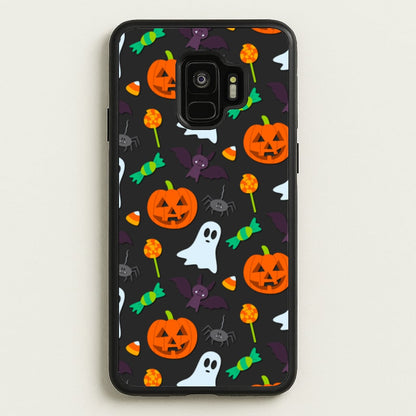 Colourful Halloween Pattern  -  Phone Case for Galaxy S9