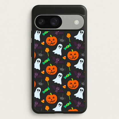 Colourful Halloween Pattern  -  Phone Case for Google Pixel 9 / 9 Pro