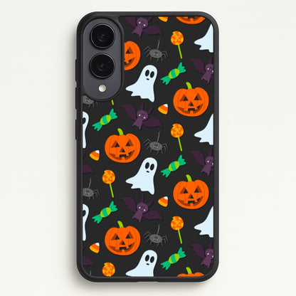 Colourful Halloween Pattern  -  Phone Case for Galaxy S25 Edge