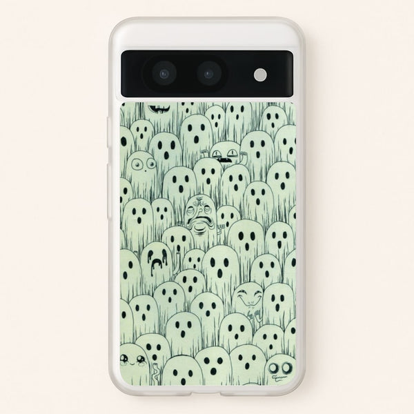 Droopy Ghost Pattern  -  Phone Case for Google Pixel 8a