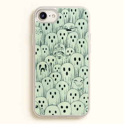 Droopy Ghost Pattern  -  Phone Case for iPhone 6 Plus / 7 Plus / 8 Plus