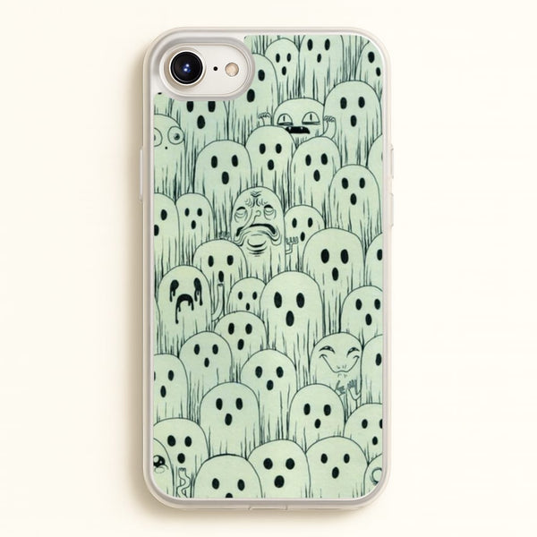 Droopy Ghost Pattern  -  Phone Case for iPhone 6 Plus / 7 Plus / 8 Plus