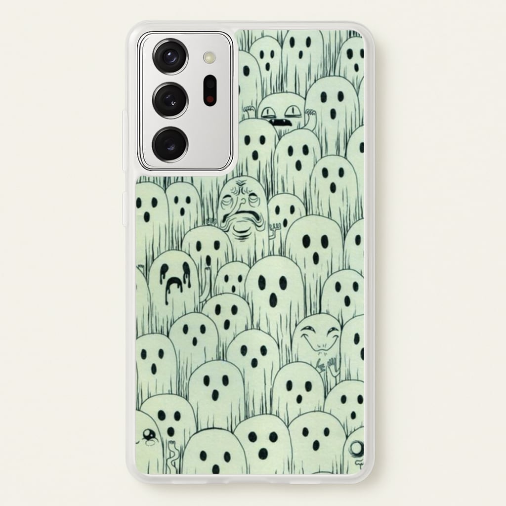 Droopy Ghost Pattern  -  Phone Case for Galaxy Note 20 Ultra