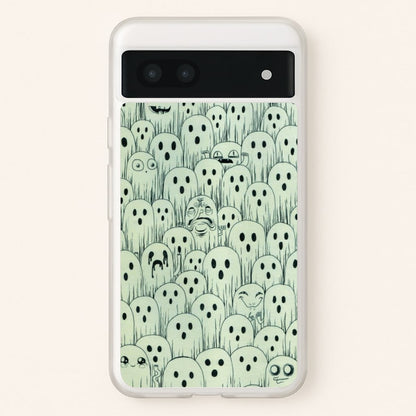 Droopy Ghost Pattern  -  Phone Case for Google Pixel 6a