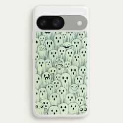 Droopy Ghost Pattern  -  Phone Case for Google Pixel 9 / 9 Pro