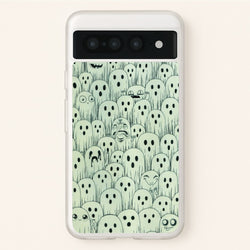 Droopy Ghost Pattern  -  Phone Case for Google Pixel 7 Pro