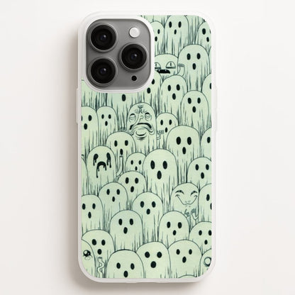 Droopy Ghost Pattern  -  Phone Case for iPhone 12 Pro Max