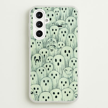 Droopy Ghost Pattern  -  Phone Case for Galaxy A16