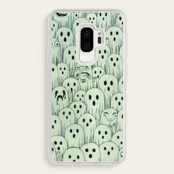 Droopy Ghost Pattern  -  Phone Case for Galaxy S9 Plus