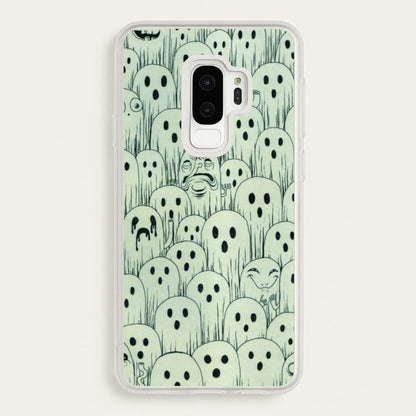 Droopy Ghost Pattern  -  Phone Case for Galaxy S9 Plus