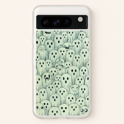 Droopy Ghost Pattern  -  Phone Case for Google Pixel 8 Pro
