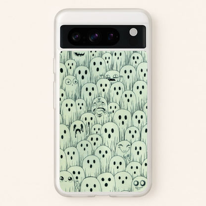 Droopy Ghost Pattern  -  Phone Case for Google Pixel 8 Pro